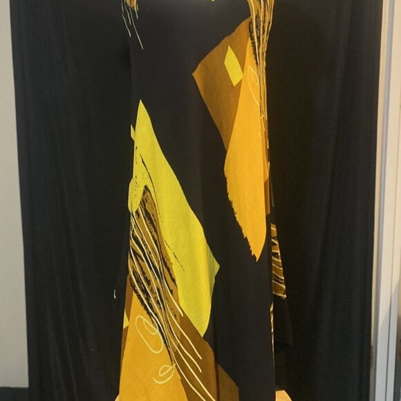 12🤗114-You Are SUNsational 💛Vintage Sunset Maxi Dress - Picture 2 of 7